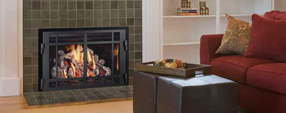 The Mendota FV-33i is a high-efficiency gas fireplace insert providing warmth and ambiance at the flick of a switch. It features a patented Full View design, with an expansive view of the flames.