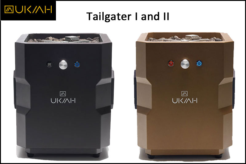 Ukiah Tailgater I and II Portable Fire Pit with Sound System