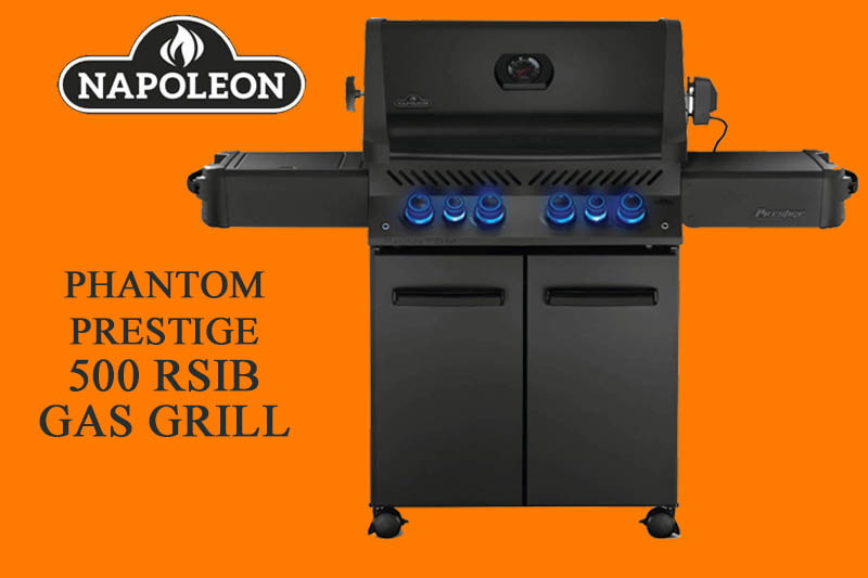 The Napoleon Rogue® SE 425 RSIB is a high-quality gas grill that offers a superior grilling experience. It boasts three main burners, a sizzle zone side burner, and an infrared rear burner, providing a versatile range of cooking options