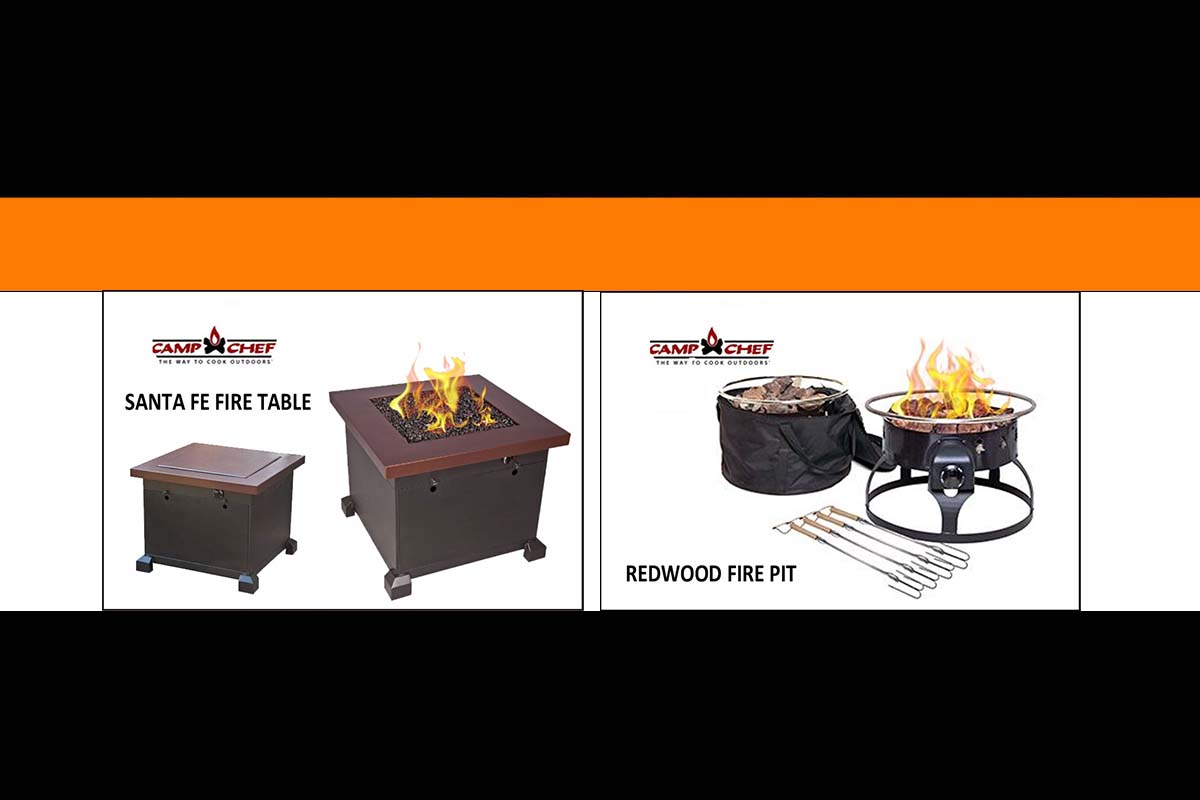 Camp Chef Fire Pit Table and Fire Pit